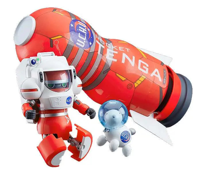 GOOD SMILE COMPANY SPACE TENGA ROBO DX ROCKET MISSION SET ACTION FIGURE 11 cm