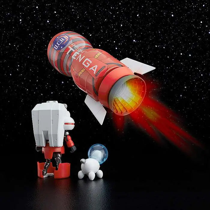 GOOD SMILE COMPANY SPACE TENGA ROBO DX ROCKET MISSION SET ACTION FIGURE 11 cm