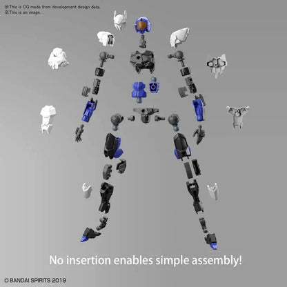 BANDAI 30MM EXM-A9N SPINATIO NINJA 1/144 MODEL KIT 13 cm