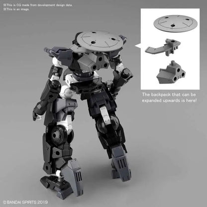 BANDAI 30MM BEXM-14T CIELNOVA BLACK 1/144 MODEL KIT 13 cm