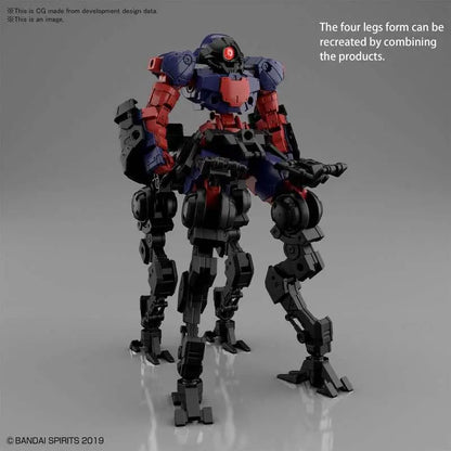 BANDAI BEXM15 PORTAN SPACE DK PURP 1/144 MODEL KIT 30MM