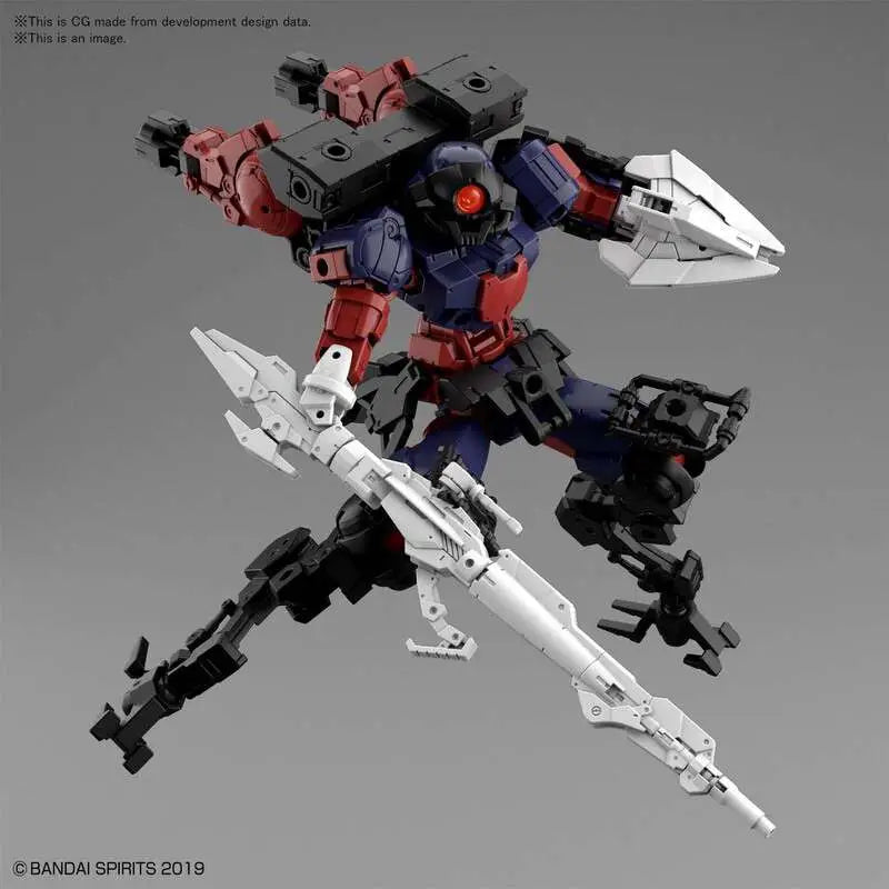 BANDAI BEXM15 PORTAN SPACE DK PURP 1/144 MODEL KIT 30MM