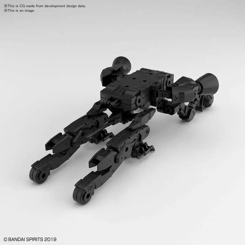 BANDAI EX ARM VEHICLE SPAC CRAFT BLCK 1/44 MODEL KIT 30MM