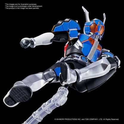 BANDAI RISE MASKED R DEN-O ROD & PLAT F MODEL KIT 13 cm
