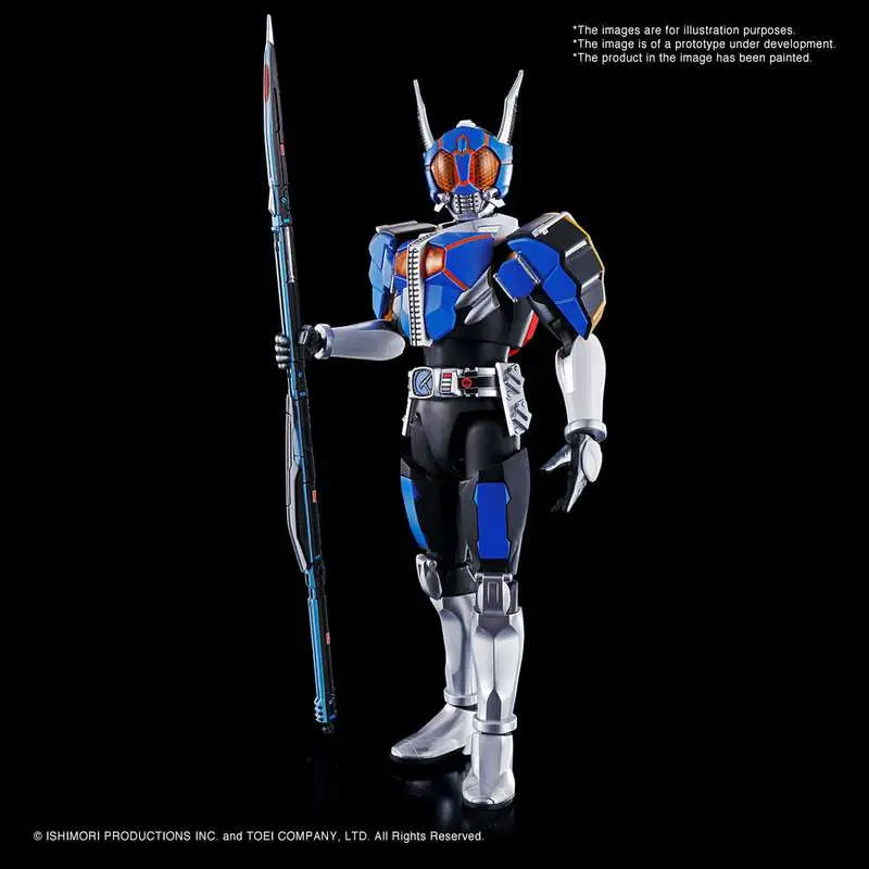 BANDAI RISE MASKED R DEN-O ROD & PLAT F MODEL KIT 13 cm