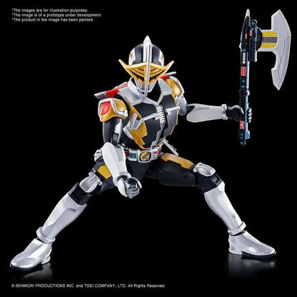BANDAI RISE MASKED R DEN-O AX & PLAT MODEL KIT 13 cm