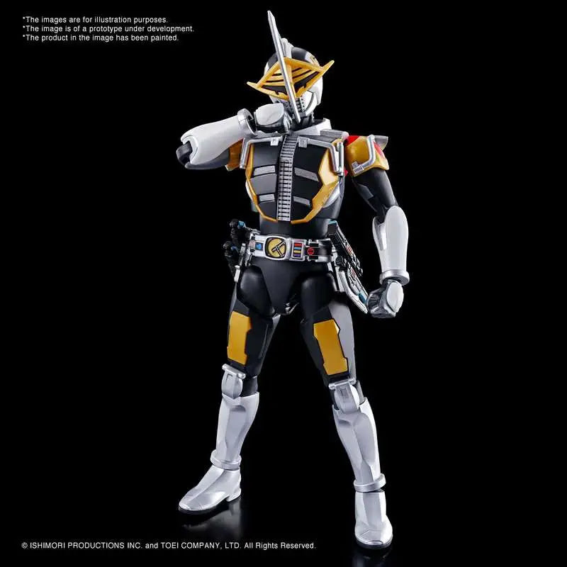 BANDAI RISE MASKED R DEN-O AX & PLAT MODEL KIT 13 cm