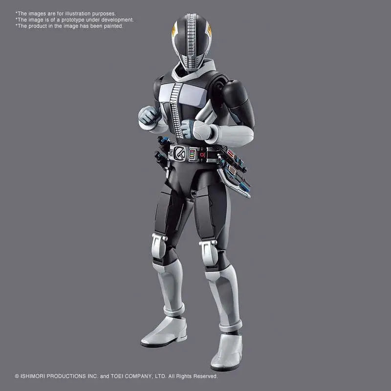 BANDAI RISE MASKED R DEN-O AX & PLAT MODEL KIT 13 cm