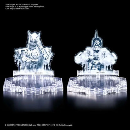 BANDAI RISE MASKED R DEN-O AX & PLAT MODEL KIT 13 cm