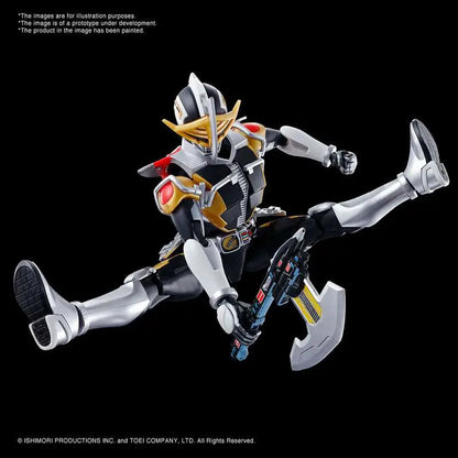 BANDAI RISE MASKED R DEN-O AX & PLAT MODEL KIT 13 cm