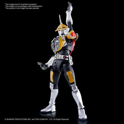 BANDAI RISE MASKED R DEN-O AX & PLAT MODEL KIT 13 cm