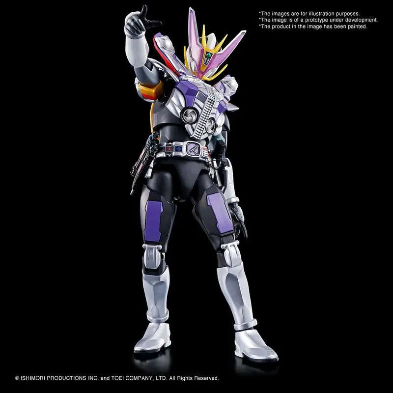 BANDAI RISE MASKED R DEN-O GUN & PLAT F MODEL KIT 13 cm