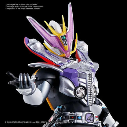 BANDAI RISE MASKED R DEN-O GUN & PLAT F MODEL KIT 13 cm