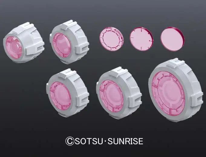BANDAI BUILDERS PARTS HD MS SIGHT LENS PINK MODEL KIT