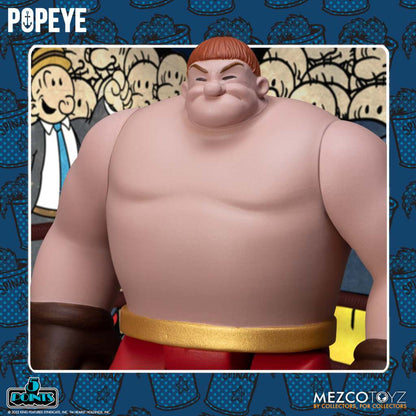 MEZCO TOYS 5 POINTS POPEYE & OXHEART BOX SET ACTION FIGURE 8 cm