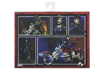 TMNT LRONIN CASEY MARIE MOTORCYCLE ACTION FIGURE