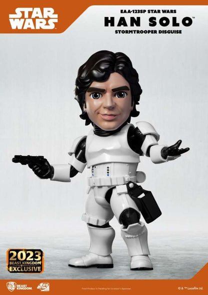 BEAST KINGDOM HAN SOLO - STAR WARS EAA STORMTROOPER DISGUISE AF ACTION FIGURE 16 cm
