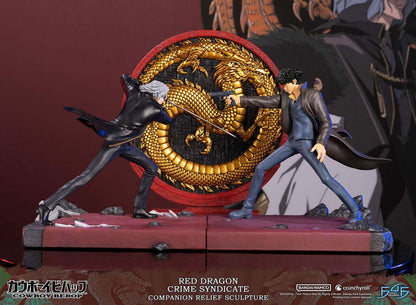 COWBOY BEBOP RED DRAGON LOGO STATUE