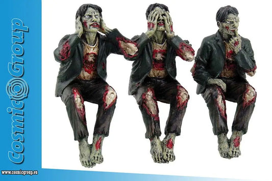 SEE NO HEAR NO SPEAK NO EVIL ZOMBIES