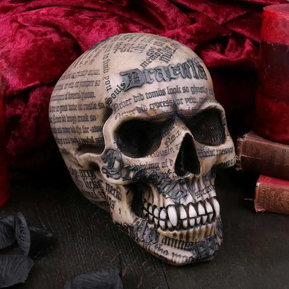 NEMESIS NOW DRACULA TALE SKULL STATUA