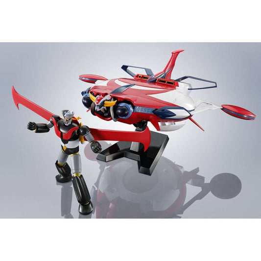 GOLDRAKE ROBOT SPIRITS ACTION FIGURE SPACER 23CM E MAZINGER Z  11CM BANDAI
