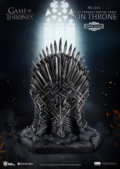 GOT IRON THRONE MASTER CRAFT STATUE