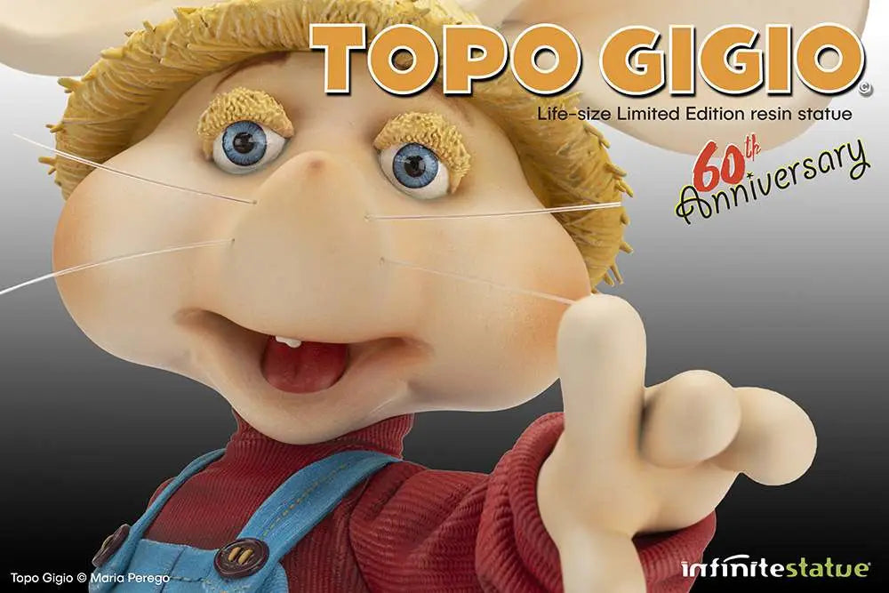 INFINITE STATUE - ORI TOPO GIGIO LIFE SIZE LIMITED STATUA 36 cm