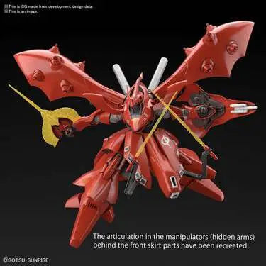 BANDAI HGUC NIGHTINGALE 1/144 MODEL KIT 18 cm