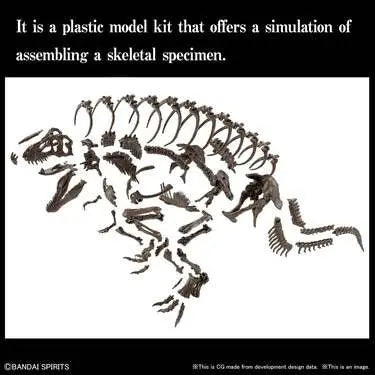 BANDAI IMAGINARY SKELETON TYRANNOSAURUS 1/32 MODEL KIT 12 cm