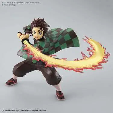 BANDAI TANJIRO - DEMON SLAYER KAM HINOKAMI KAGURA MODEL KIT 12 cm