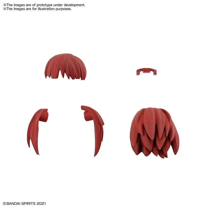 BANDAI 30MS OPTION HAIR STYLE PARTS VOL 1 (4) MODEL KIT