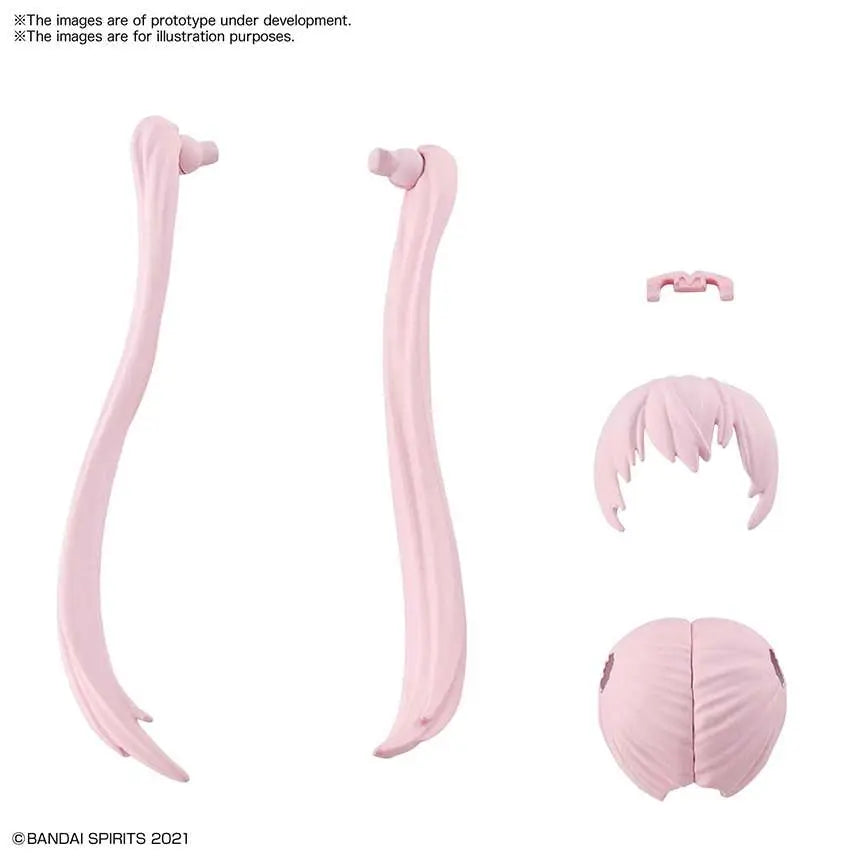 BANDAI 30MS OPTION HAIR STYLE PARTS VOL 1 (4) MODEL KIT