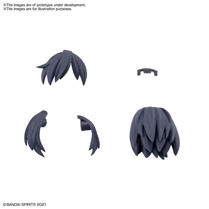 BANDAI 30MS OPTION HAIR STYLE PARTS VOL 1 (4) MODEL KIT