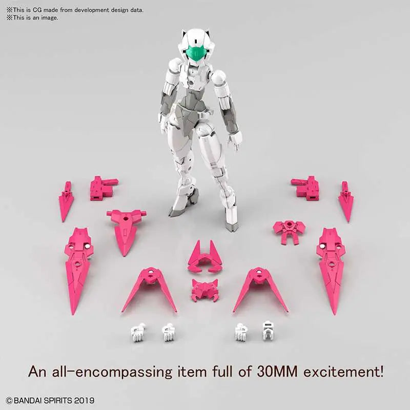 BANDAI 30MM EXM E7A SPINATIA ASSASSIN TYPE 1/14 MODEL KIT 12 cm