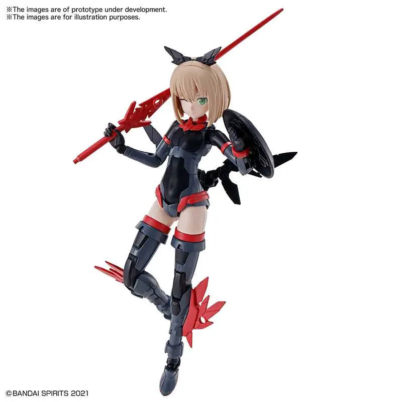 BANDAI 30MS SIS A00 TIASHA COLOR B MODEL KIT 12 cm