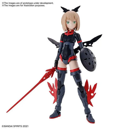 BANDAI 30MS SIS A00 TIASHA COLOR B MODEL KIT 12 cm