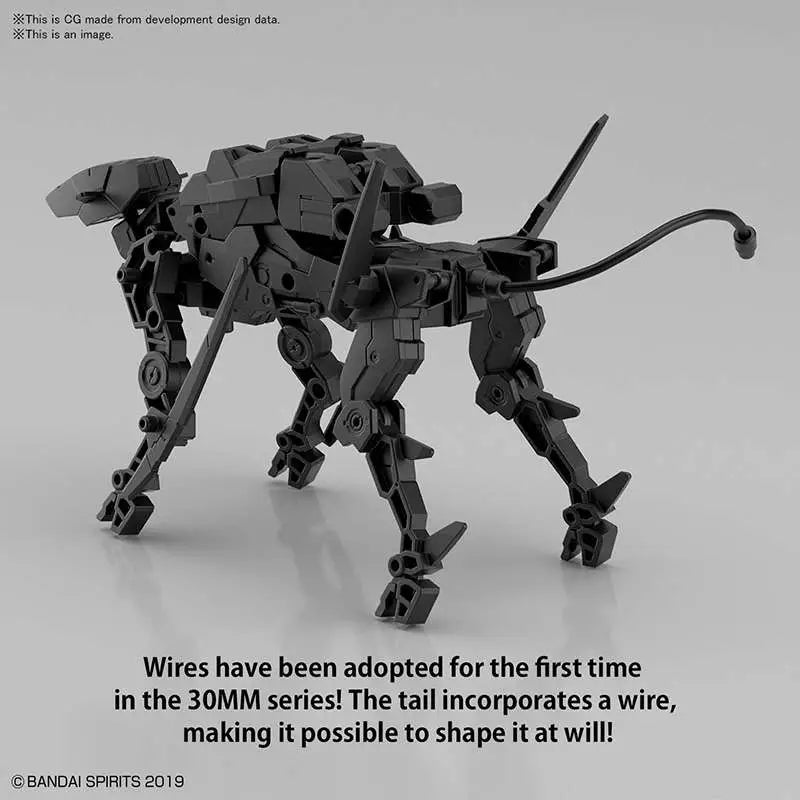 BANDAI EX ARM VEHICLE DOG MECHA VER MODEL KIT 30MM