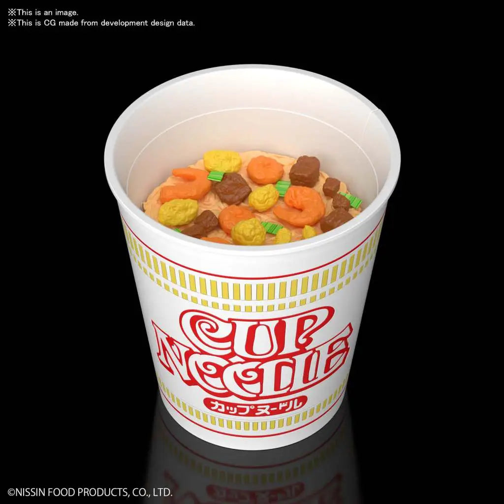 BANDAI BEST HIT CHRONICLE CUPNOODLE 1/1 MODEL KIT 15 cm