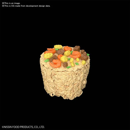 BANDAI BEST HIT CHRONICLE CUPNOODLE 1/1 MODEL KIT 15 cm