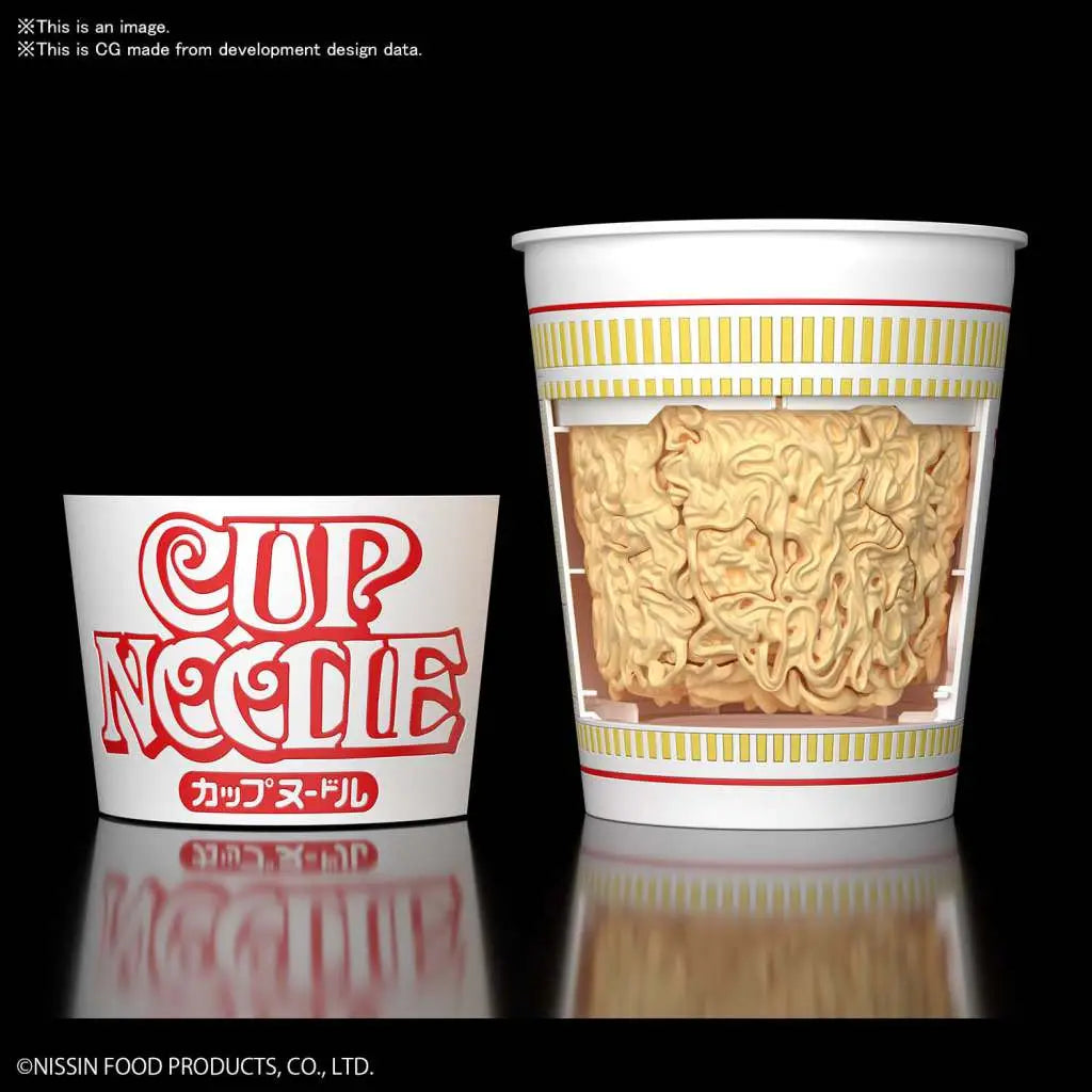 BANDAI BEST HIT CHRONICLE CUPNOODLE 1/1 MODEL KIT 15 cm