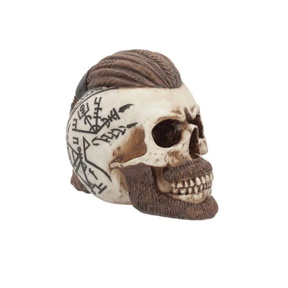 RAGNAR VIKING SKULL ORNAMENT 16CM