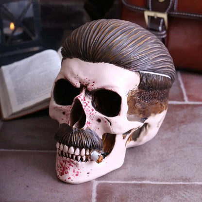 NEMESIS NOW ARTHUR HENCHMAN SKULL ORNAMENT STATUA 18.5CM
