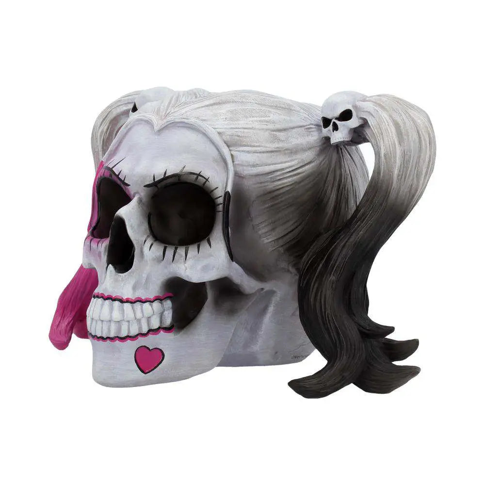 NEMESIS NOW DADDY LITTLE MONSTER SKULL ORNAMENT STATUA 21CM
