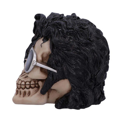 THE KING OF POP SKULL ORNAMENT 16.5CM