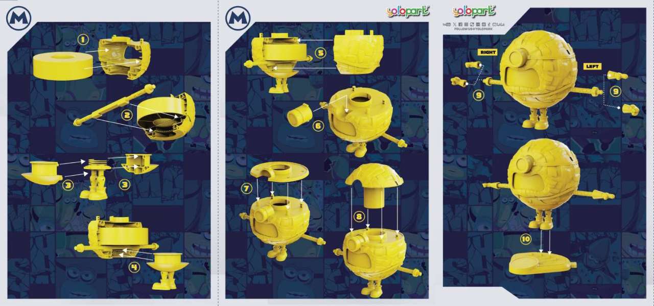 DESPICABLE ME 4 AMK SUPERJERRY MODEL KIT