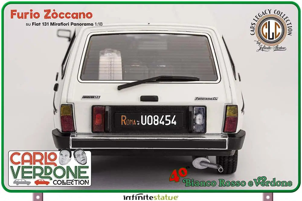 INFINITE STATUE - CARLO VERDONE FURIO 131 PANORAMA 1:18 RESIN CAR STATUA 236 x 91,5 x 78