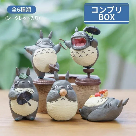 MY NEIGHBOR TOTORO FIGURES ASSORTMENT 02 DISPLAY BOX (6)