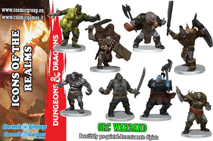 WIZKIDS D&D IOTR ORC WARBAND MINI FIGURA