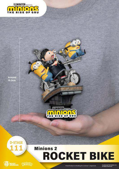 D-STAGE MINIONS 2 ROCKET BIKE
