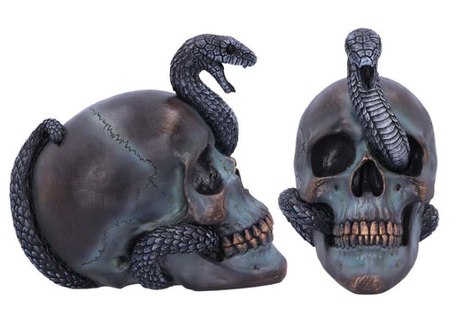 SERPENTINE FATE GOTHIC SNAKE SKULL